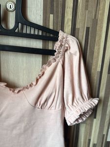 Cute Puff Sleeve Crop Top( not used)