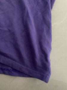 Purple Benetton Polo T-Shirt