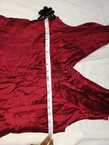 Elegant Red Cocktail Dress