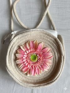 Boho Flower Crossbody Bag