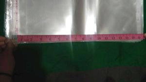 10 Pcs Clear Resealable Packing Bags