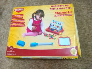 Skykidz Magnetic Art and Learn Easel