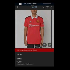 ADIDAS Manchester United Jersey