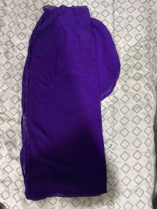 Vibrant Purple Embroidered Kurta With Dupatta