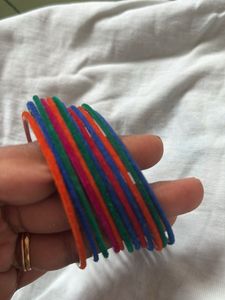 Colorful Bangle Set velvet