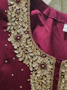 Red stunning kurtha Brand one at affordable