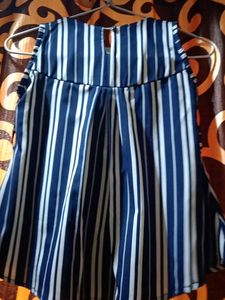 Striped Sleeveless Dress