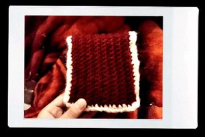 Cute Knitted Pouch
