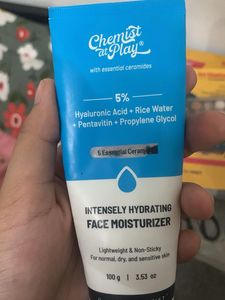 Chemist at Play Face Moisturizer