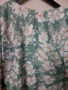 Floral Print Kurta