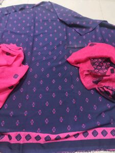 4 combo synthetic crepe material