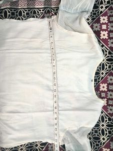 White Embroidered Kurta 💮