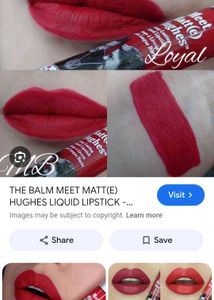 The Balm Meet Matt Hughes Liquid Lipstick