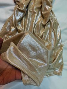Shimmering  Gold Mini Dress