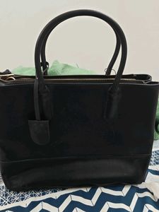 Zara  Black Tote Bag