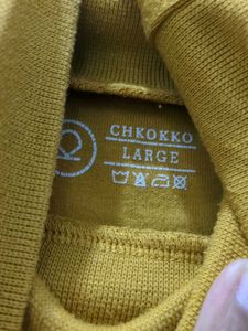 Mustard Yellow Turtleneck Top