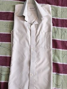 Sparky Striped Button-Up Shirt