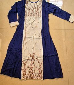 Rayon A- LINE KURTI brand new