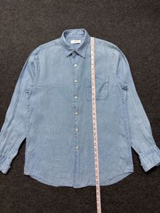 Men's Blue Denim Shirt