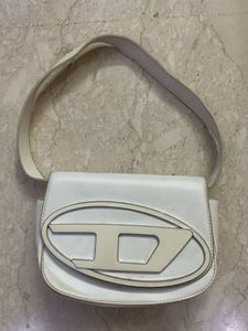 Diesel White Shoulder Bag