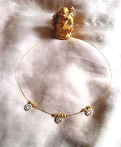 Delicate CZ Pendant Necklace