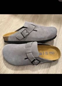 Comfortable Grey Clogs