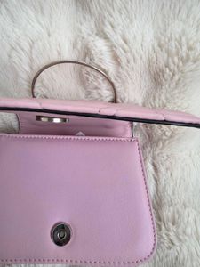 Fastrack Chic Quilted Pink Handbag