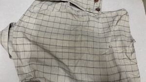 Floral Checkered Button-Up Shirt