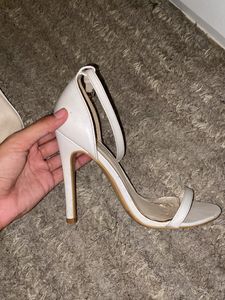 truffle collection heel white