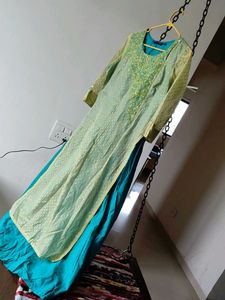 Elegant Embroidered Kurti 1 Taime Used