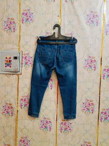 🇳🇿💫🎀Stylish High-Waisted Blue Denim Jeans