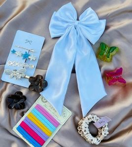 Cinderella Dual Long Tail Bow 💙🦋