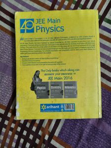 40 Days JEE Main Physics Book