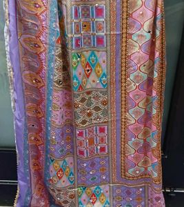 Vibrant Patchwork Dupatta