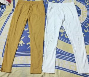 Cigarette pants (combo of 2) for Women