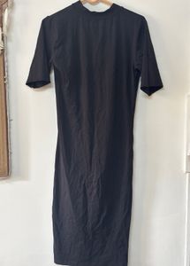 Black HERE &amp; NOW Classic Midi Dres