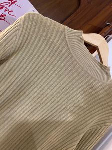 Ribbed Mock Neck Long Sleeve Top