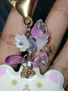 Cute Bear Photo Frame Keychain