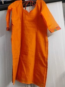 Orange Kurti
