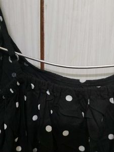 Black Polka Dot Summer Dress