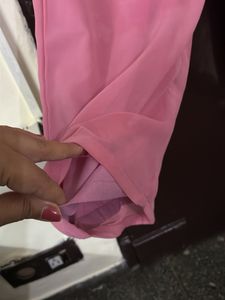 Elegant Pink Chikankari Kurta with palazzos