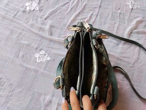 Chic Sage Green Shoulder Bag