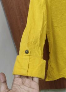 Mustard Yellow Tunic Top - MAX
