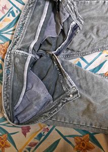 Grey Wash Denim Jeans