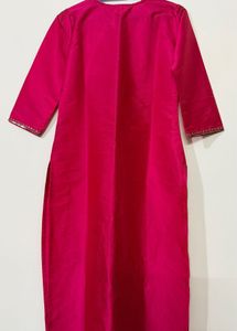 Libas hot pink kurti