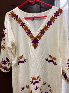 Kashmiri Embroidered Kurta Set