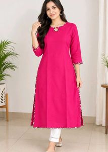 Beautiful kurti  with Elegant Neckline size issue