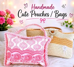 Handmade Cute Pouches / Bags