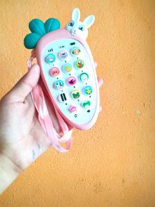 Cute Carrot Baby Toy Phone