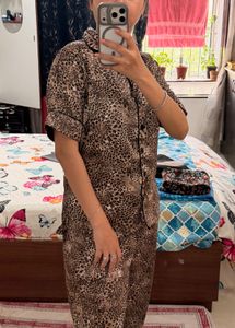 Satin night suit